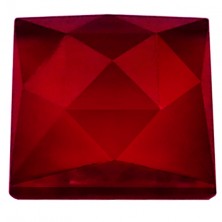 Rautenquadrat 25 x 25mm rot