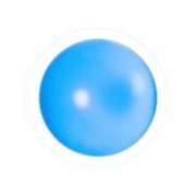 Muggel 30 mm aquamarin