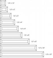 Eisblumen-Facetten 2x4