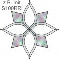 Bevelsatz Stern / Blüte