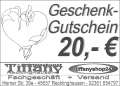 20,- € Geschenk-Gutschein