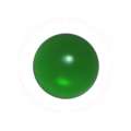 Muggel 25 mm smaragdgrün
